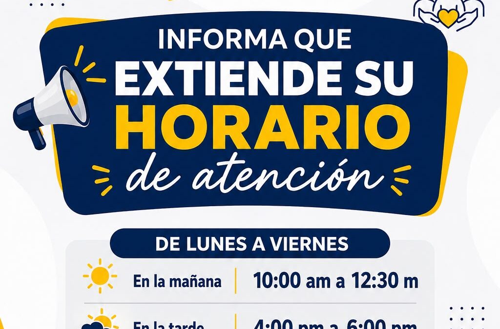 ¡FEMZ amplía su horario de atención!